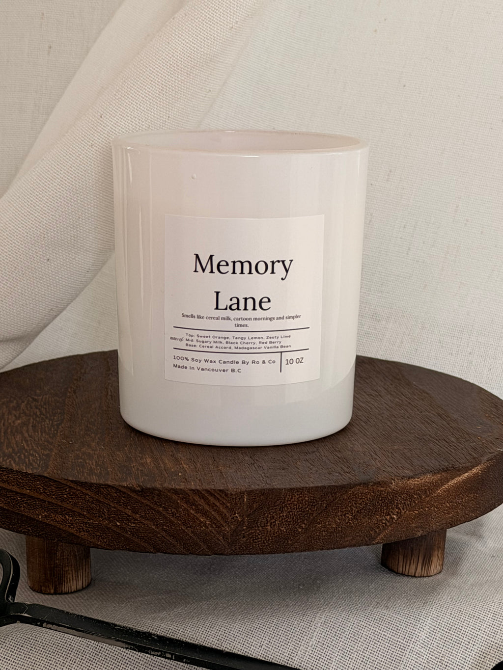 Memory Lane Soy Wax Candle