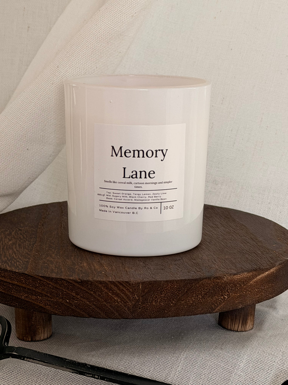 Memory Lane Soy Wax Candle