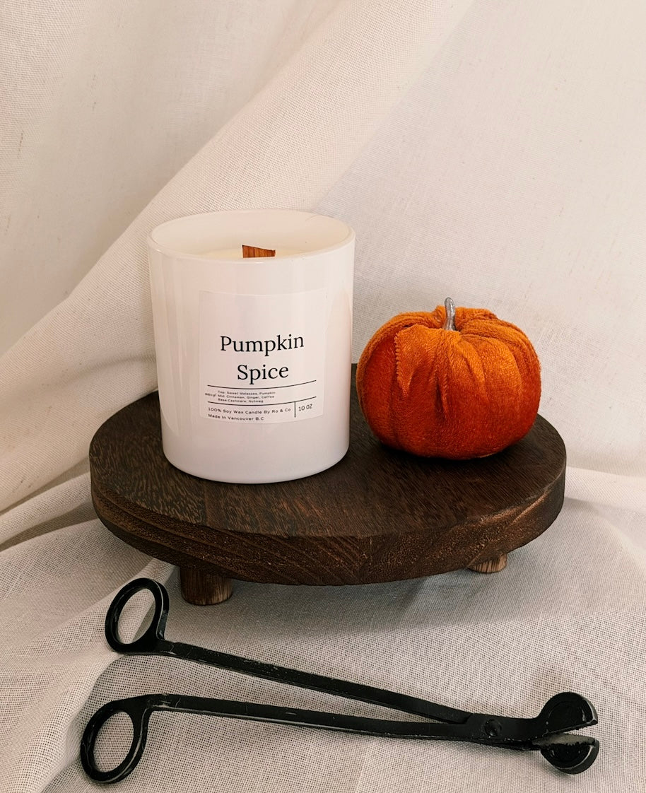 Pumpkin Spice Soy Wax Candle 10oz